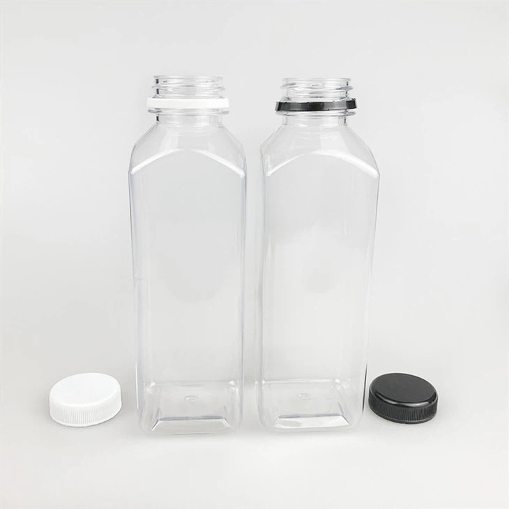 Beverage Plastic Juice Bottles With Caps