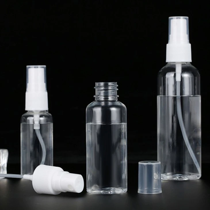 Cosmetic Plastic Spray Bottle Skincare Container Packaging