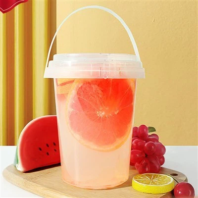 Free Sample PP Disposable Fruit Juice Drinking Cup