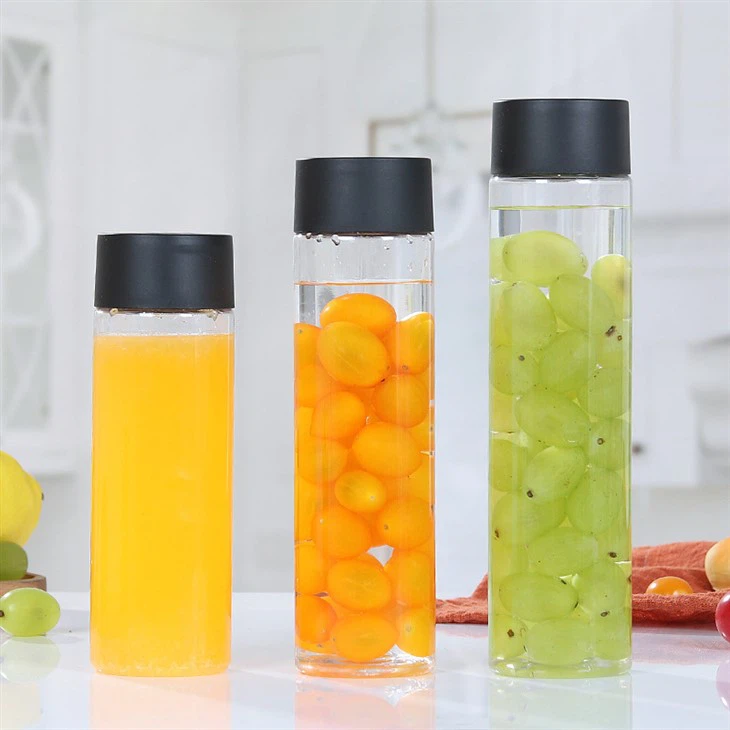 NH 500 ml-es gyümölcslé műanyag lé palackok műanyag fedéllel