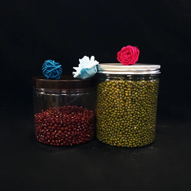 NH H Clear Pet Straight-sided Plastic Jars Bulk Pack