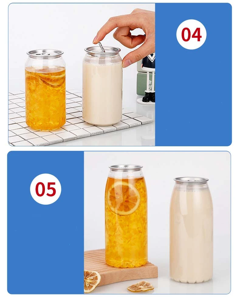 500 Ml Plastic Soft Drink Can 006