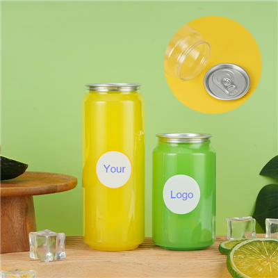 Élelmiszer-minőségű PET műanyag gyűrűvel húzható dobozok