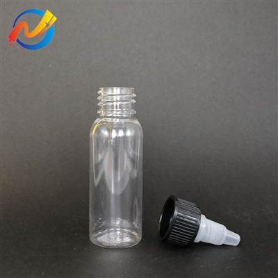 Műanyag csavarás sapka éles száj palack