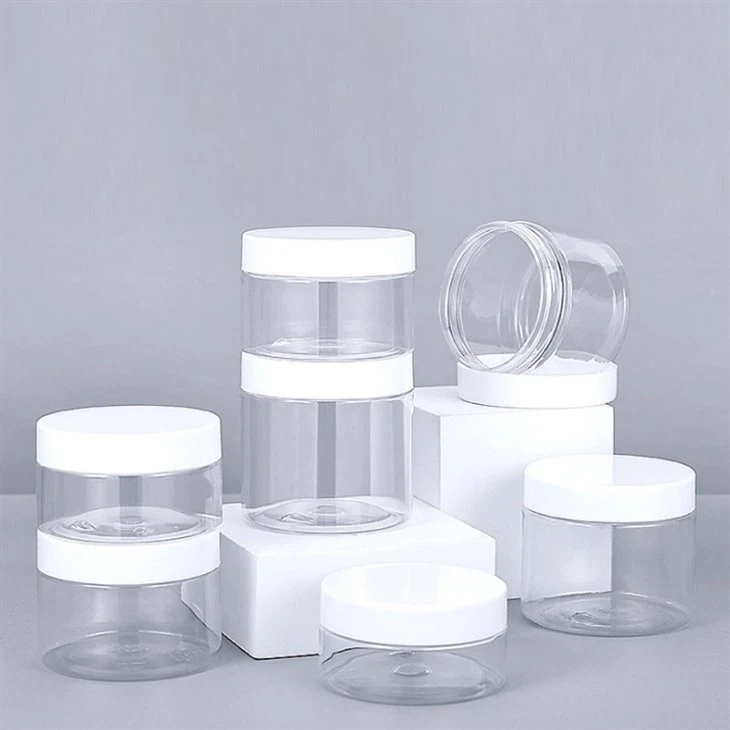 Plastic Pet Jar Cosmetic Plastic Jar